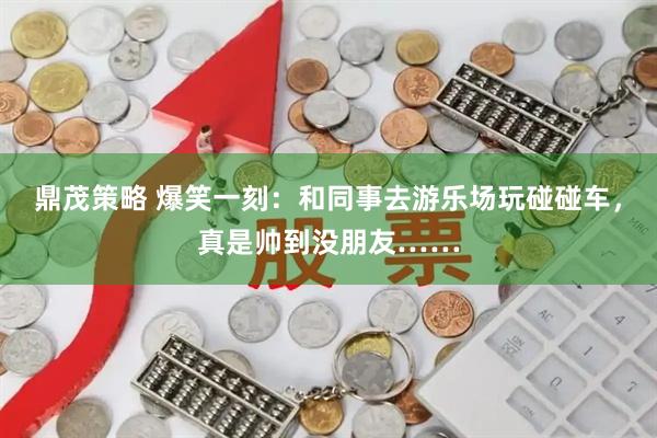 鼎茂策略 爆笑一刻：和同事去游乐场玩碰碰车，真是帅到没朋友……